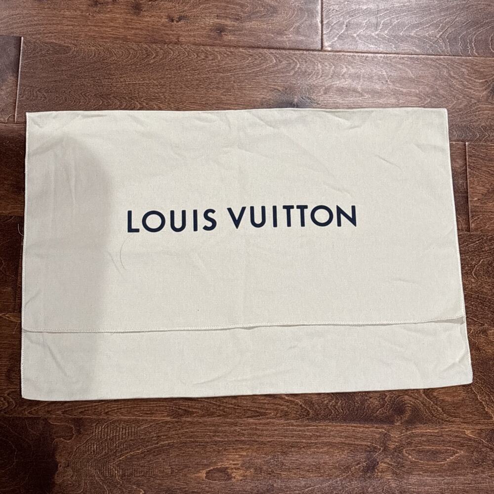 Louis Vuitton Dust Bag Envelope Flap Style White/Cream 15”x22” Large (1 Piece)
